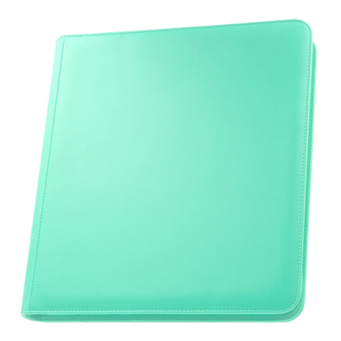Palms Off Gaming - STEALTH 12 Pocket Zip Trading Card Binder: Turquiose