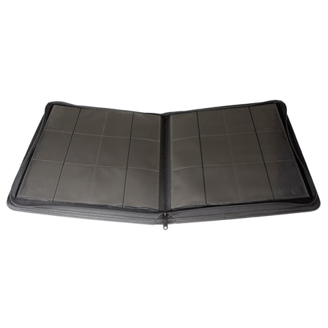 Palms Off Gaming - STEALTH Zip Binder: 12 Pocket - Black