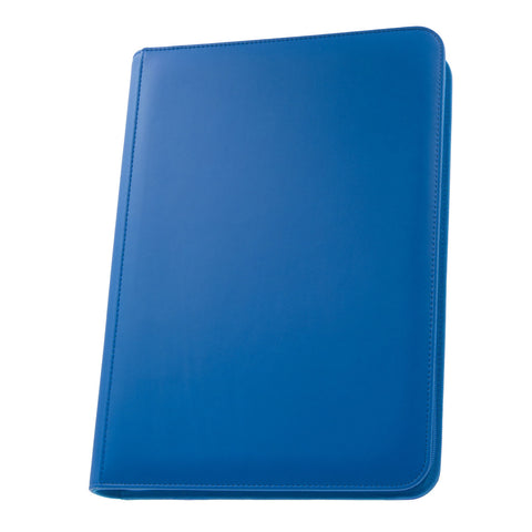 Palms Off Gaming - STEALTH Zip Binder: 9 Pocket - Blue