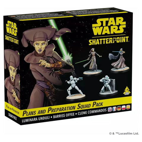 Star Wars: Shatterpoint - (SWP04) Plans and Preparation Squad Pack (Luminara Unduli)