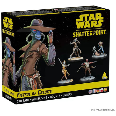 Star Wars: Shatterpoint - (SWP09) Fistful of Credits Squad Pack (Cad Bane)