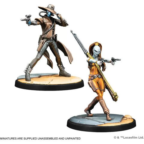 Star Wars: Shatterpoint - (SWP09) Fistful of Credits Squad Pack (Cad Bane)