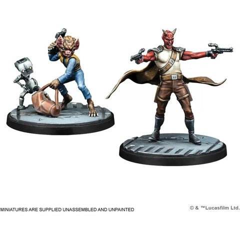 Star Wars: Shatterpoint - (SWP09) Fistful of Credits Squad Pack (Cad Bane)