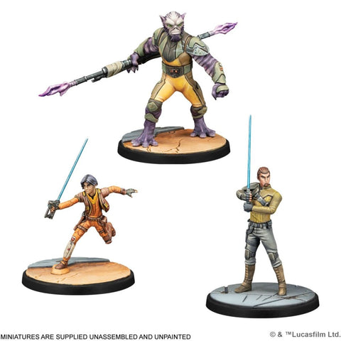 Star Wars: Shatterpoint - (SWP29) Stronger Than Fear Squad Pack (Kanan Jarrus)