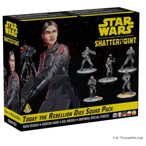 Star Wars: Shatterpoint - (SWP34) Today the Rebellion Dies Squad Pack (Iden Versio)