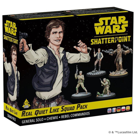 Star Wars: Shatterpoint - (SWP35) Real Quiet Like Squad Pack (Han Solo)