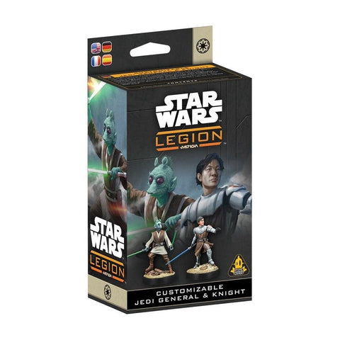 Star Wars: Legion - Galactic Republic: Customizable Jedi General and Knight (SWQ20)