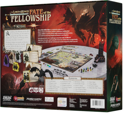 The Lord of the Rings - Fate of the Fellowship (A Pandemic System Game)