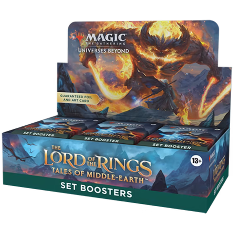 Magic The Lord of the Rings: Tales of Middle-earth™ Set Booster Display