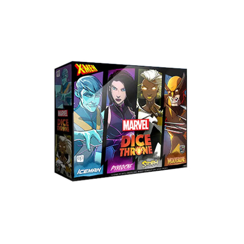 Dice Throne - Marvel: X-Men - Box 1 (Iceman/Psylocke/Storm/Wolverine)