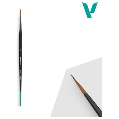 Vallejo - Brush Range: Detail Round Synthetic Brush No. 2