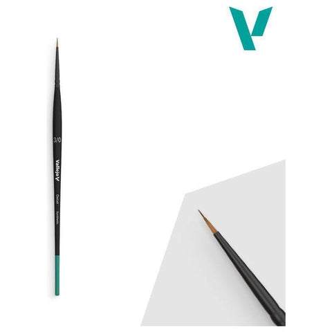 Vallejo - Brush Range: Detail Round Synthetic Brush No. 3/0