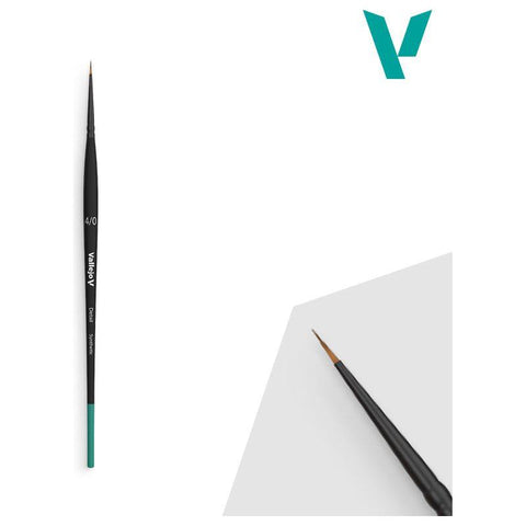 Vallejo - Brush Range: Detail Round Synthetic Brush No. 4/0