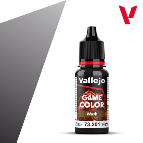 Vallejo - Game Colour Wash Range: Black