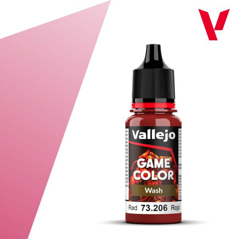 Vallejo - Game Colour Wash Range: Red