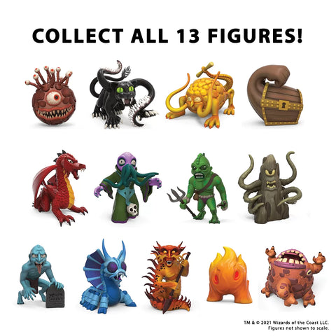 Dungeons & Dragons 3" Vinyl Mini Monster by Kidrobot Series 1 Blind Box