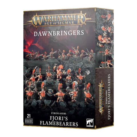 Age of Sigmar - Fyreslayers: Dawnbringers: Fjoris Flamebearers (84-27)