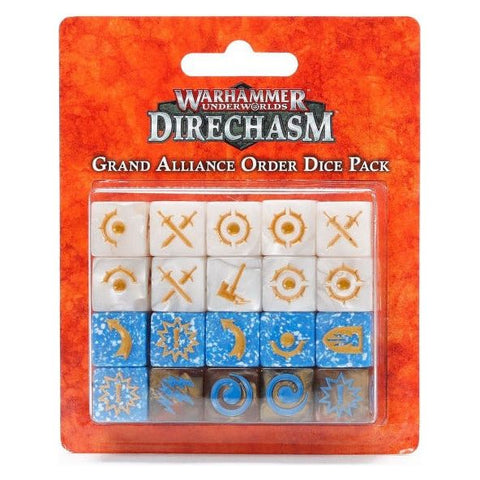 Warhammer Underworlds - Grand Alliance Order: Dice Set