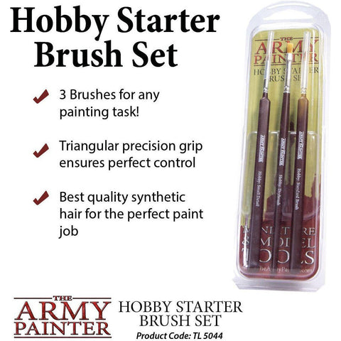 The Army Painter - Brush Set: Hobby Brush Starter Set