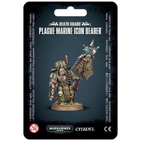 Warhammer 40000 - Death Guard: Plague Marine Icon Bearer (43-47)