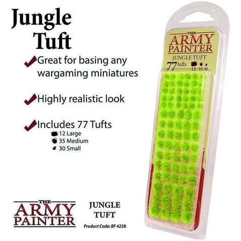 The Army Painter - Battlefield Tufts:Jungle Tuft 77pc
