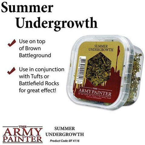 The Army Painter - Battlefield Basing: Summer Undergrowth