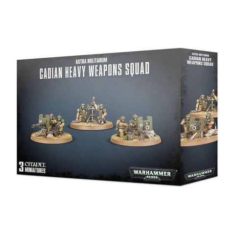 Warhammer 40000 - Astra Militarum: Cadian Heavy Weapon Squad (47-19)