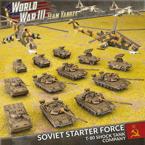 Team Yankee - Soviet: Starter Force (T-80 Shock Tank Company)