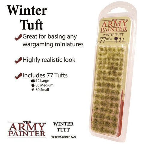 The Army Painter - Battlefield Tufts:Winter Tuft 77pc