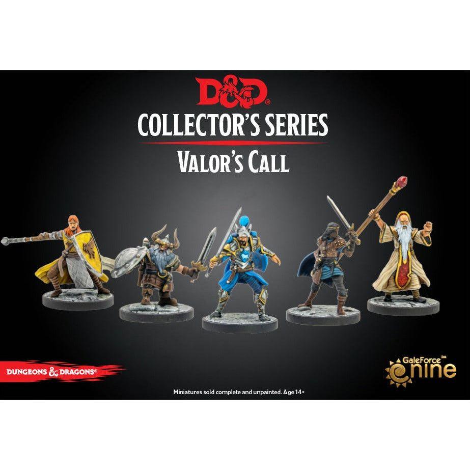 D&D Collector's Series Miniatures Valors Call Table Top Warfare