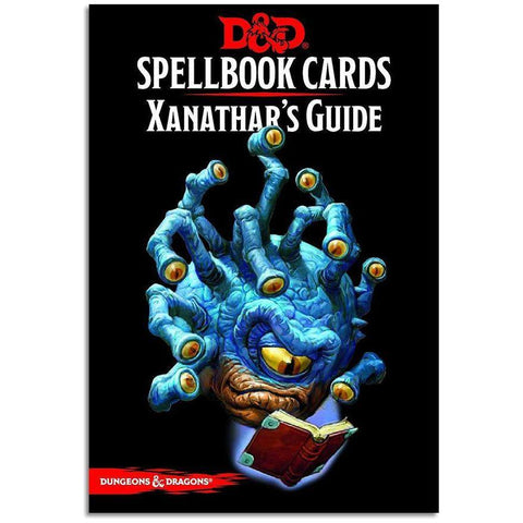 D&D Spellbook Cards Xanathars Deck