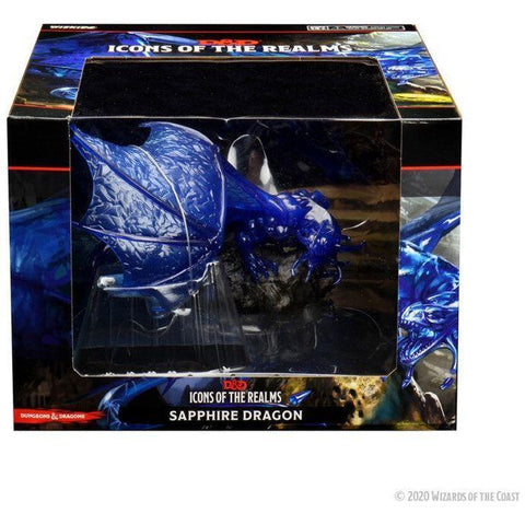 Dungeons & Dragons - Icons of the Realms: Premium Miniatures - Sapphire Dragon