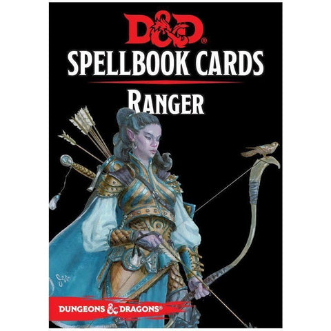 D&D Spellbook Cards Ranger Cards