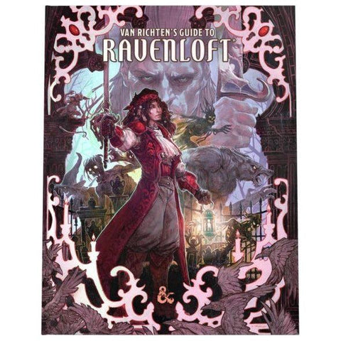D&D Manual - 28 Van Richtens Guide To Ravenloft Alternate Cover