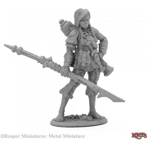 Reaper Miniatures - Dark Heaven Legends: Reapercon Iconic Skadi Wavesplitter River Widows Gunner