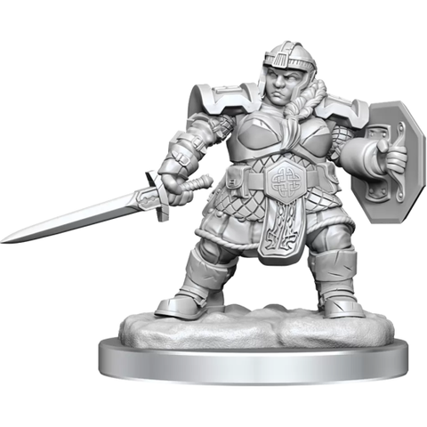 Dungeons & Dragons - Nolzurs Marvelous Miniatures: Dwarf Fighter Female