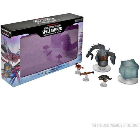 Dungeons & Dragons - Icons of the Realms: Ship Scale Miniatures - Spelljammer Adventures In Space: Attacks from Deep Space