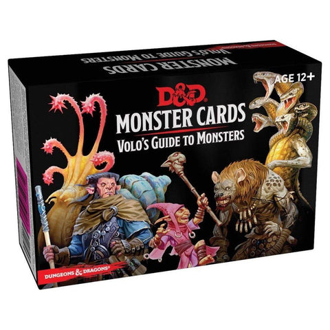 D&D Monster Cards - Volos Guide To Monsters