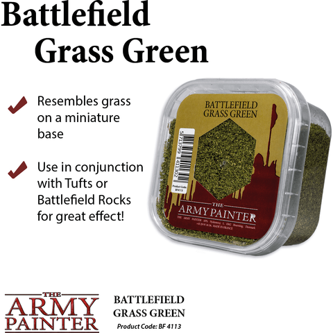 The Army Painter - Battlefield Basing: Grass Green