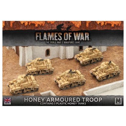 Flames of War - British: Honey Armoured Troop(Mid-War)
