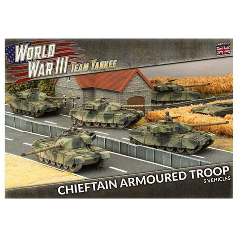 Team Yankee - British: Chieftain Armoured Troop