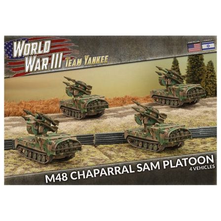 Team Yankee - American: M48 Chaparral Sam Platoon