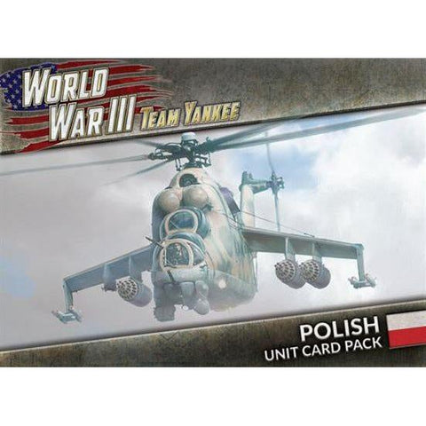 Team Yankee - Polish: Unit Card Pack