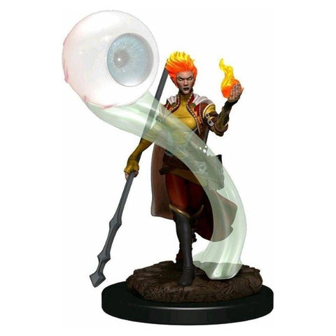 Dungeons & Dragons - Icons of the Realms: Premium Miniatures - Fire Genasi Wizard Female