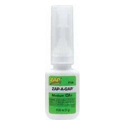 Zap Adhesive - Zap-A-Gap: Medium CA+ (Green) 7g