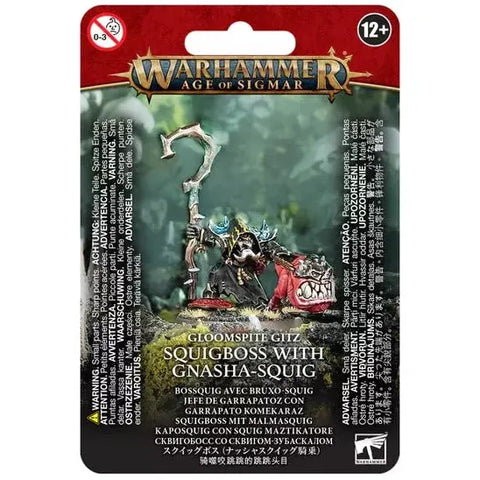 Age of Sigmar - Gloomspite Gitz: Squigboss With Gnasha-squig (89-75)