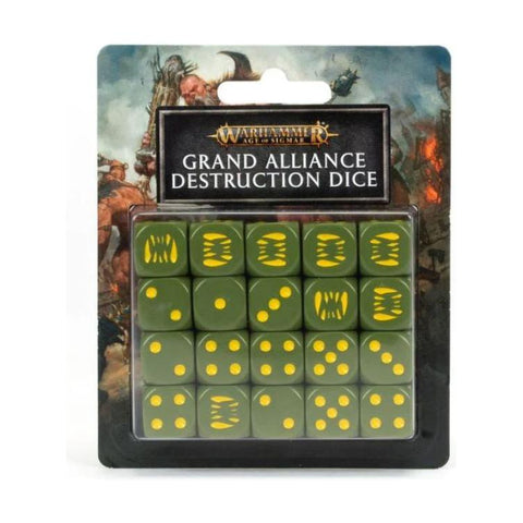Age of Sigmar - Grand Alliance Destruction: Dice Set