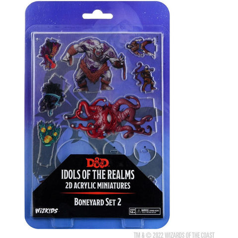 D&D Idols Of The Realms - Boneyard 2d Set 2