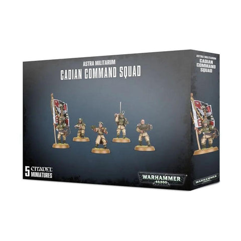 Warhammer 40000 - Astra Militarum: Cadian Command Squad (47-09)