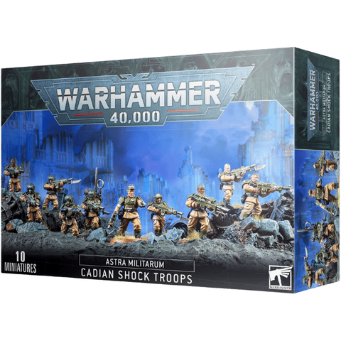 Warhammer 40000 - Astra Militarum: Cadian Shock Troops (47-33)